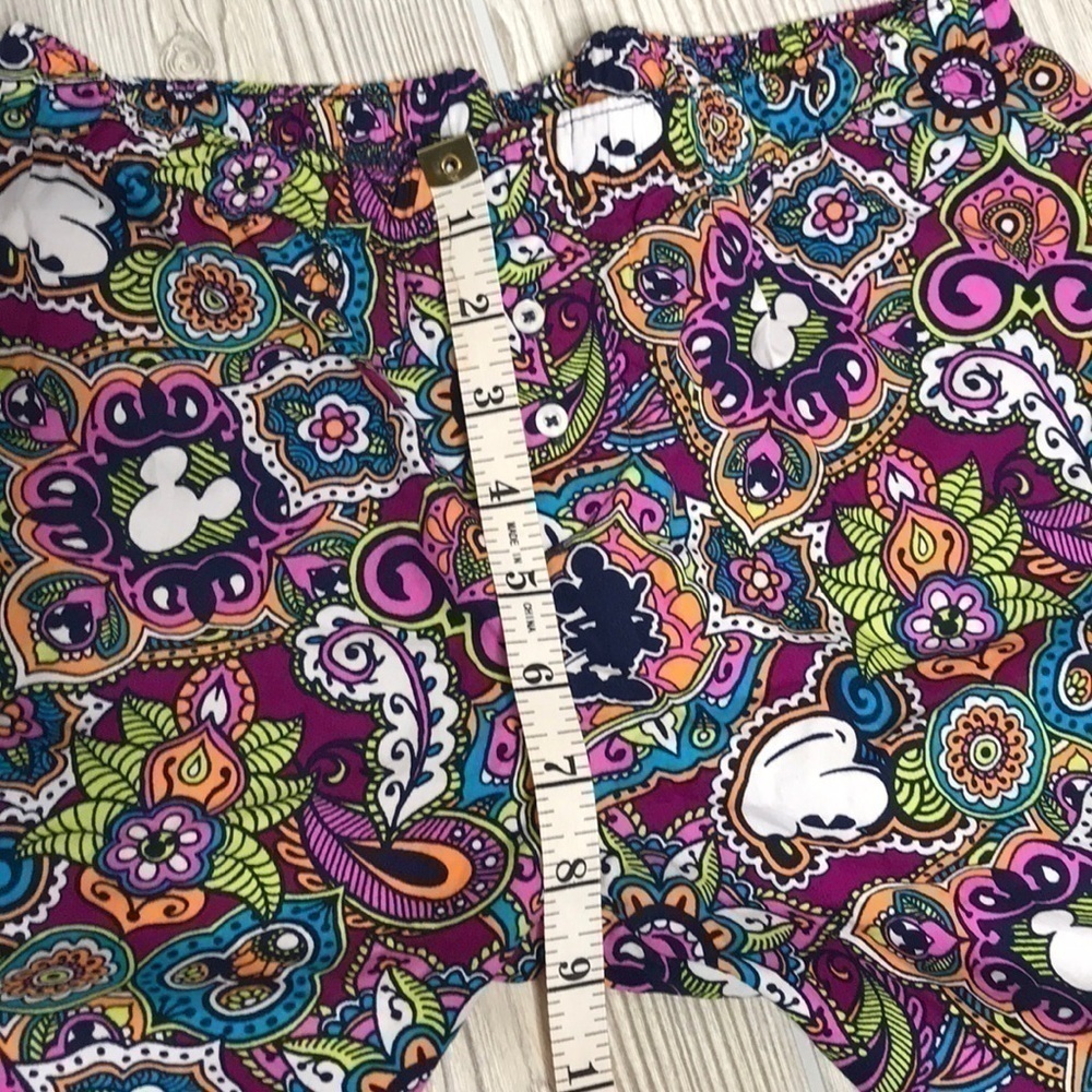 Disney Parks Mickey Paisley Pajama Pants - Picture 9 of 10